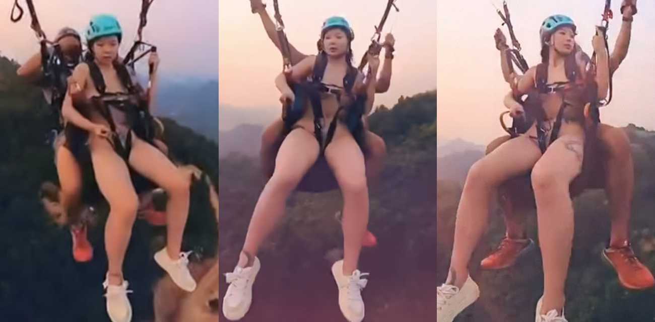 上海女孩在越南全裸滑翔视频完整版，体验高空全裸的双重感官刺激